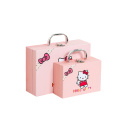 Pink Lovely Paper Suitcase Rigid Cardboard Storage Box